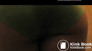 girl poops panties in tub dark video