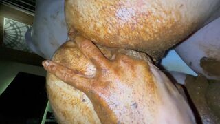 amazing bubble butt shitting !