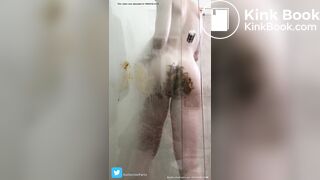 POV Getting a dirty shower with me