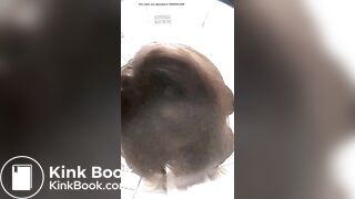 Japanese girl pooping in toilet 5
