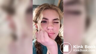 Woman films herself pooping on tiktok