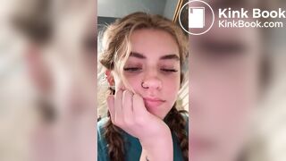 Woman films herself pooping on tiktok