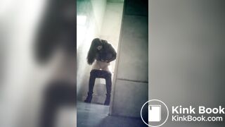 Wonderful Russian girl wc poop