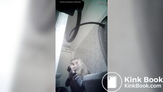 Beautiful Russian woman spy wc poop 246