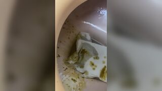 Japanese girl with diarrhea - video 5