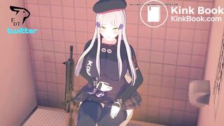 anime girl fart toilet