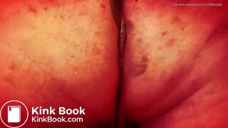 Dirty anal toying and gape