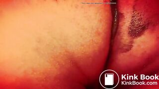 Dirty anal toying and gape