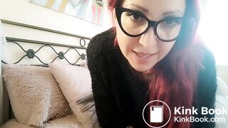 Girl poops her diaper.