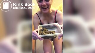 Jojo Fills up a container