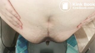 Big turds in the toilet