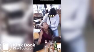 So drunk that she shits herself