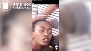 So drunk that she shits herself