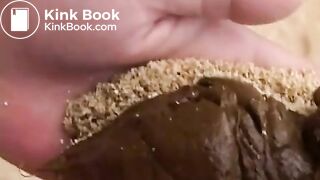 Asian shit on the beach