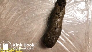 TINA'S PINK TURD CUTTER LAYS NICE LOG