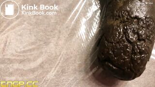 TINA'S PINK TURD CUTTER LAYS NICE LOG