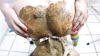 Shitting on Slave's Face & Face Smearing