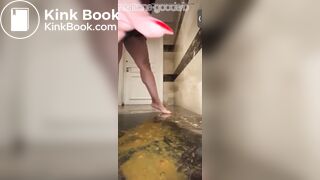 Squat walking blasting