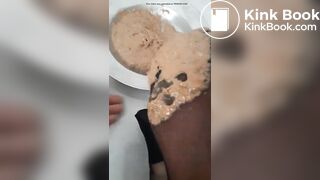 Shiting on plate