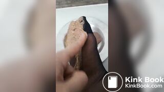 Shiting on plate