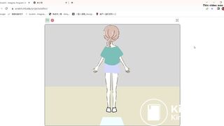 Girl poop - video 84