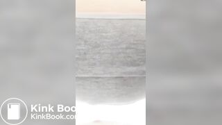 Iranian mistress pooping in panty