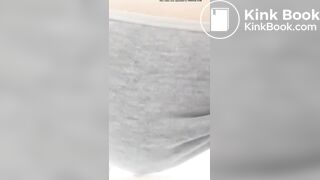 Iranian mistress pooping in panty