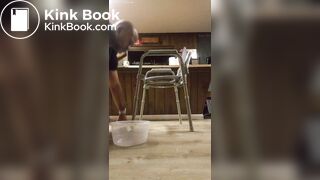 Thicc white honey dropping some soft served mud.