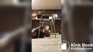 Thicc white honey dropping some soft served mud.