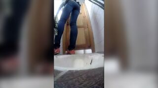Beautiful Russian girl spy wc poop 02