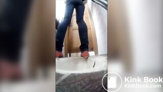 Beautiful Russian girl spy wc poop 02