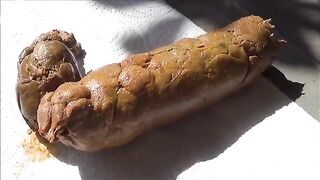 Nice poo on the front porch..