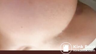 Teen girl creamy dump