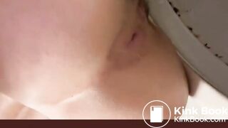 Teen girl creamy dump