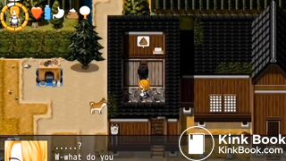 Two anime girls shit at an outhouse - video 2