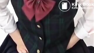 SCHOOLGIRL PANTYPOOP - video 17