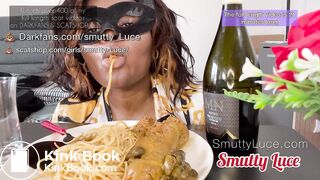 EBONY MISTRESS epic Shit Eating Vlog