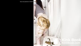 panty scat and masturbate asshole