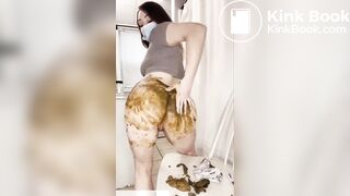 panty scat and masturbate asshole