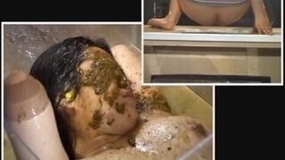 JAV Scat Bukkake