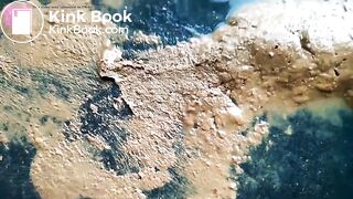 Shit overflows in her panties