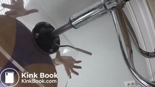 Milf cant hold her spicy food she ate pooping her panty