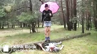 Outside toilet slave