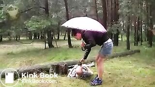 Outside toilet slave