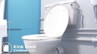 Grunting on toilet