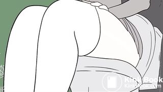 Inoue from Bleach destroying a toilet