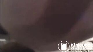 Liquid shit from black girl