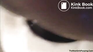 Liquid shit from black girl