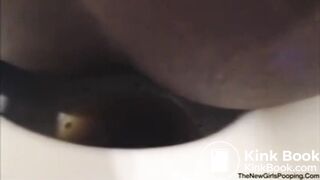 Liquid shit from black girl