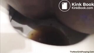 Liquid shit from black girl